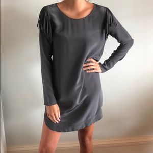 Rory Beca fringe shoulder shift dress